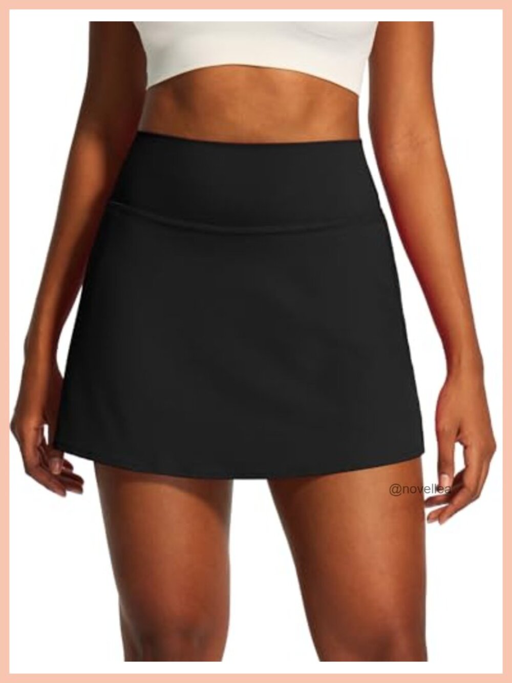 Tennis Skirt High Waisted Built-in Shorts Athletic Skort Pockets